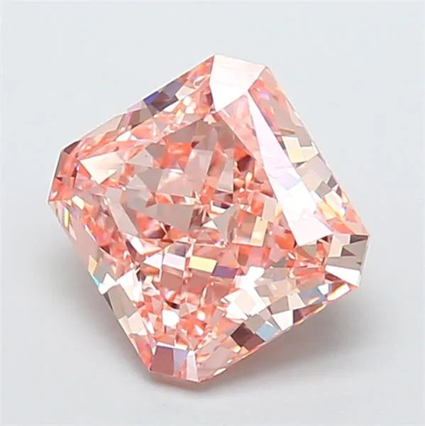4.03ct Radiant Lab Grown Diamond (Colour Fancy Intense Pink, Clarity VS1, IGI Certified)