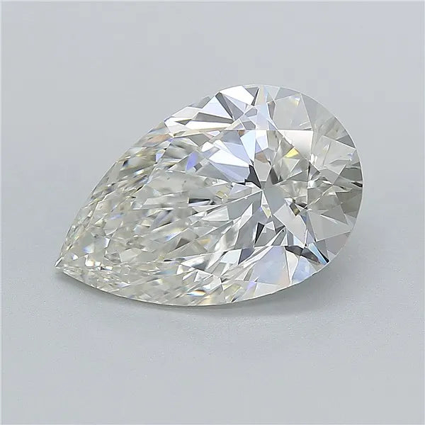 4.04ct Pear Lab Grown Diamond (Colour G, Clarity VS1, IGI Certified)