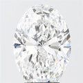 4.05ct Oval Lab Grown Diamond (Colour D, Clarity VVS2, IGI Certified)