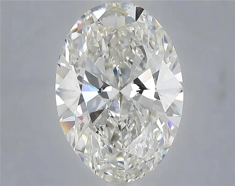 4.05ct Oval Lab Grown Diamond (Colour G, Clarity VS1, Uncertified)