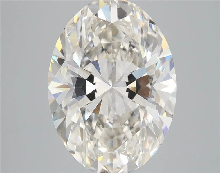 4.05ct Oval Lab Grown Diamond (Colour H, Clarity VS1, IGI Certified)