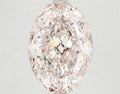 4.07ct Oval Lab Grown Diamond (Colour Fancy Intense Pink, Clarity VVS2, IGI Certified)