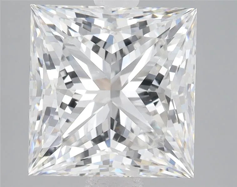 4.07ct Princess Lab Grown Diamond (Colour E, Clarity VS1, IGI Certified)