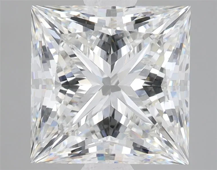 4.07ct Princess Lab Grown Diamond (Colour F, Clarity VVS2, IGI Certified)