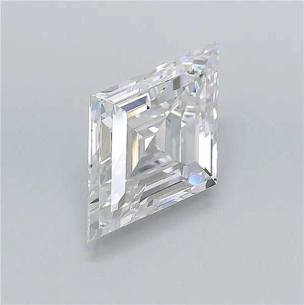 4.08ct Lozenge Lab Grown Diamond (Colour E, Clarity VVS2, IGI Certified)