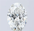 4.08ct Oval Lab Grown Diamond (Colour F, Clarity VVS2, IGI Certified)