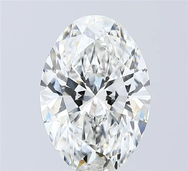 4.08ct Oval Lab Grown Diamond (Colour F, Clarity VVS2, IGI Certified)