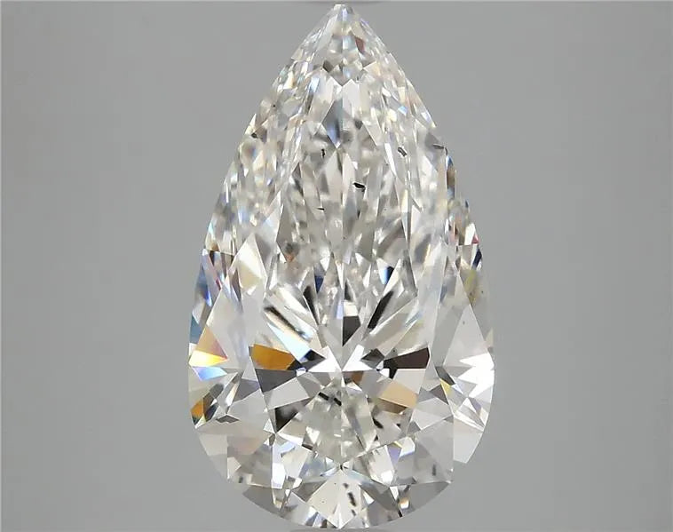 4.08ct Pear Lab Grown Diamond (Colour F, Clarity SI1, IGI Certified)