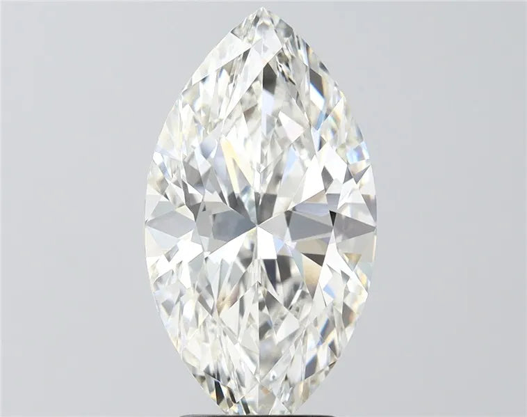 4.09ct Marquise Lab Grown Diamond (Colour G, Clarity VVS2, IGI Certified)