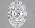 4.09ct Oval Lab Grown Diamond (Colour D, Clarity FL, Cut EX, IGI Certified)