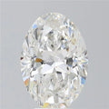 4.10ct Oval Lab Grown Diamond (Colour E, Clarity VVS1, IGI Certified)