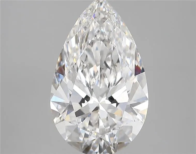 4.12ct Pear Lab Grown Diamond (Colour E, Clarity VVS1, IGI Certified)