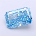 4.14ct Radiant Lab Grown Diamond (Colour Fancy Vivid Blue, Clarity VVS2, IGI Certified)