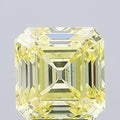 4.17ct Asscher Lab Grown Diamond (Colour Fancy Yellow, Clarity VS2, IGI Certified)