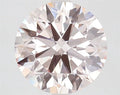 4.19ct Round Lab Grown Diamond (Colour Fancy Light Pink, Clarity VS1, Cut ID, IGI Certified)