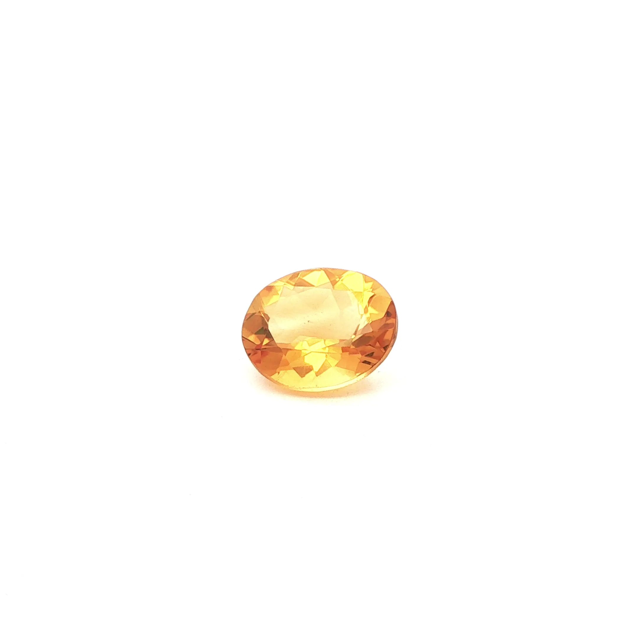 4.25ct Oval Natural Citrine (Colour Yellow, Clarity Eye Clean, Cut Faceted)