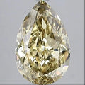 4.31ct Pear Lab Grown Diamond (Colour Fancy Yellow, Clarity VS1, IGI Certified)