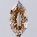 4.38ct Octagonal Lab Grown Diamond (Colour Fancy Brown, Clarity VS1, IGI Certified)