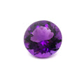 4.38ct Round Natural Amethyst (Colour Purple, Clarity Eye Clean, Cut Faceted)