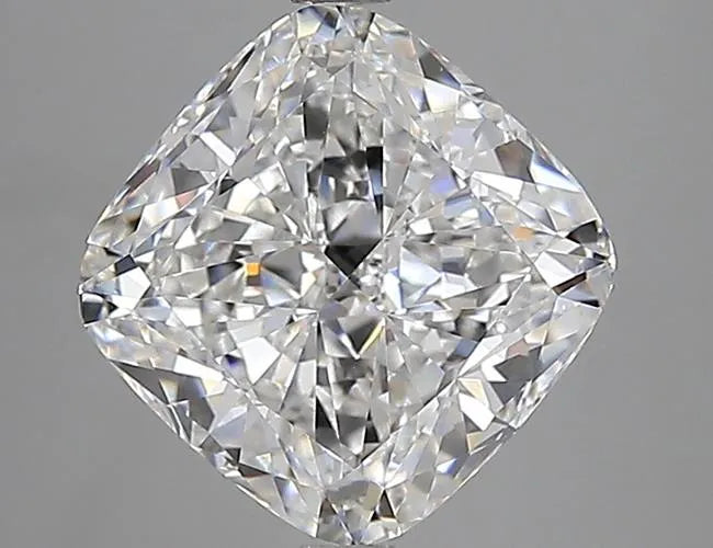 4.42ct Cushion modified Lab Grown Diamond (Colour D, Clarity VVS2, IGI Certified)