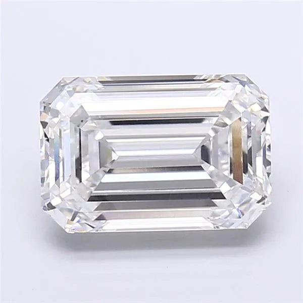 4.43ct Emerald Lab Grown Diamond (Colour D, Clarity VVS2, IGI Certified)