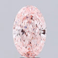 4.51ct Oval Lab Grown Diamond (Colour Fancy Vivid Pink, Clarity VVS2, IGI Certified)