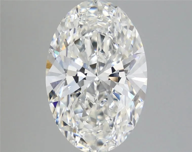 4.52ct Oval Lab Grown Diamond (Colour F, Clarity VVS2, IGI Certified)