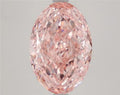 4.52ct Oval Lab Grown Diamond (Colour Fancy Intense Pink, Clarity VVS2, IGI Certified)