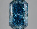 4.53ct Radiant Lab Grown Diamond (Colour Fancy Vivid Blue, Clarity VS1, IGI Certified)