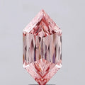 4.55ct Hexagonal Lab Grown Diamond (Colour Fancy Vivid Pink, Clarity VS1, IGI Certified)