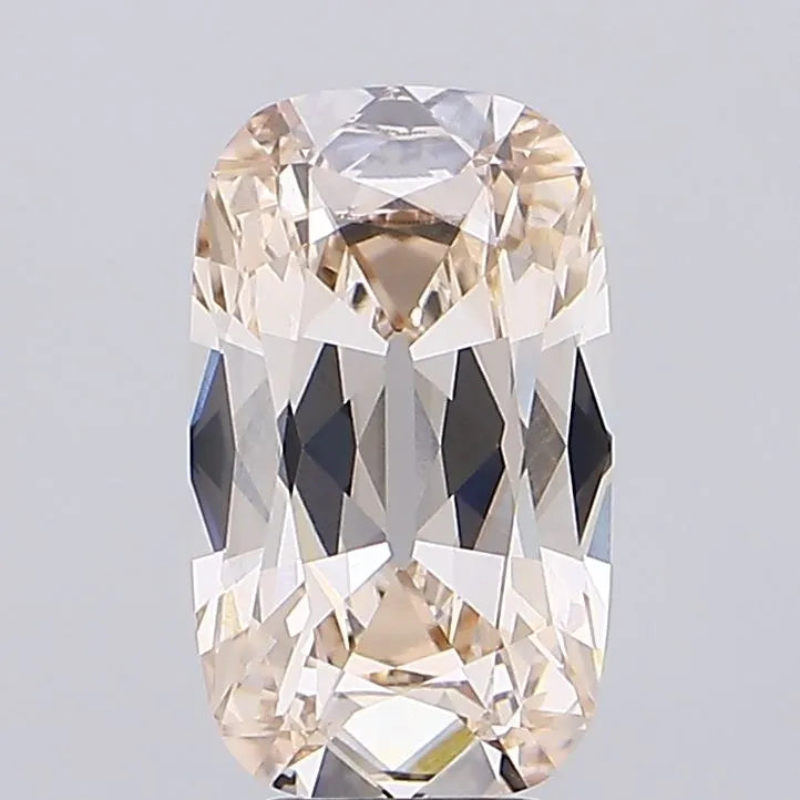 4.60ct Cushion modified Lab Grown Diamond (Colour Very Light Brown, Clarity VVS2, IGI Certified)