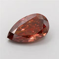 4.62ct Pear Lab Grown Diamond (Colour Fancy Deep Brown Pink, Clarity VS2, IGI Certified)