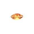 4.86ct Marquise Natural Citrine (Colour Yellow, Clarity Eye Clean, Cut Faceted)