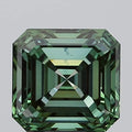 5.00ct Asscher Lab Grown Diamond (Colour Fancy Vivid Green, Clarity VS1, IGI Certified)
