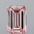 5.00ct Emerald Lab Grown Diamond (Colour Fancy Intense Pink, Clarity VS2, IGI Certified)