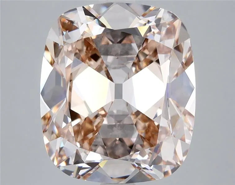 5.00ct Old miner Lab Grown Diamond (Colour Champagne, Clarity VS1, Cut EX, Uncertified)