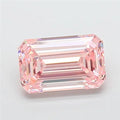 5.01ct Emerald Lab Grown Diamond (Colour Fancy Vivid Pink, Clarity VS1, IGI Certified)