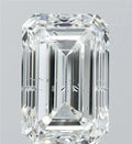 5.01ct Emerald Lab Grown Diamond (Colour G, Clarity SI2, IGI Certified)