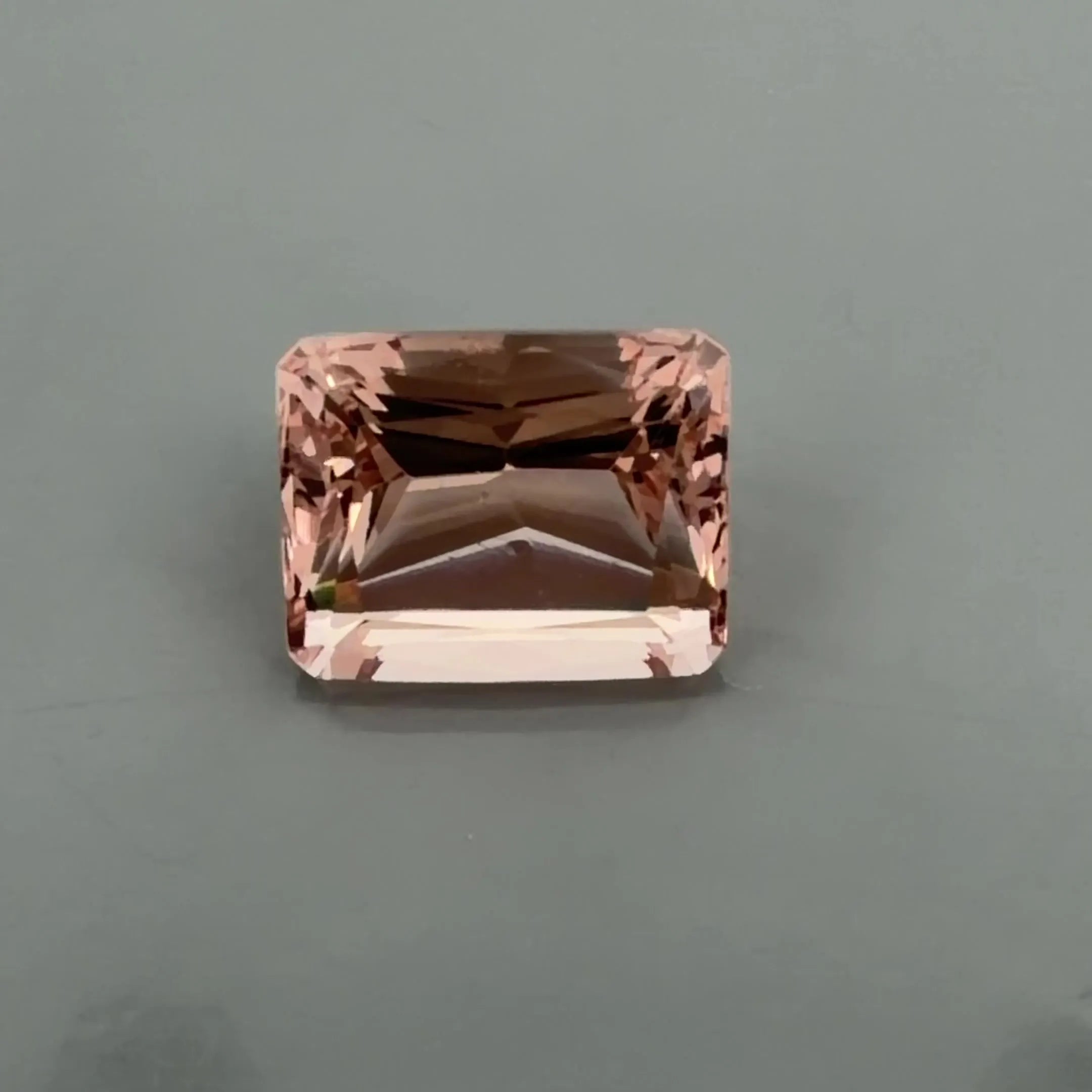 5.02ct Octagonal Natural Morganite (Colour Pink, Clarity Eye Clean, Cut Faceted)