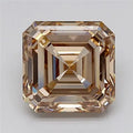5.03ct Asscher Lab Grown Diamond (Colour Fancy Light Brown, Clarity VS1, IGI Certified)