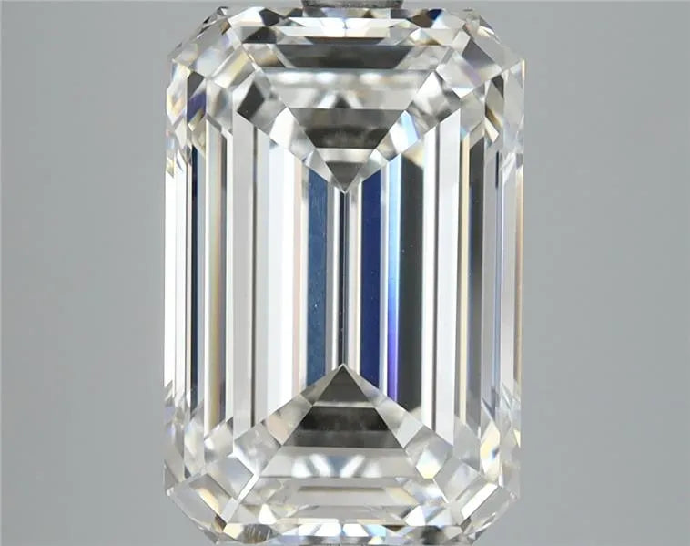 5.04ct Emerald Lab Grown Diamond (Colour F, Clarity VVS2, IGI Certified)