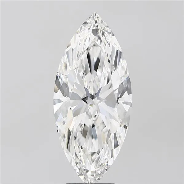 5.04ct Marquise Lab Grown Diamond (Colour E, Clarity VVS1, IGI Certified)