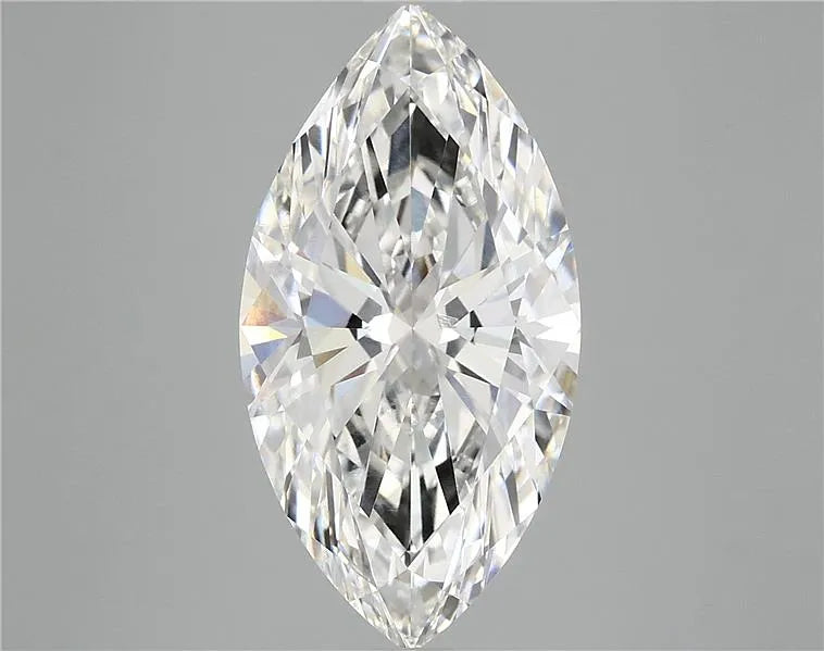 5.04ct Marquise Lab Grown Diamond (Colour F, Clarity VVS2, IGI Certified)
