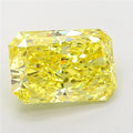 5.07ct Radiant Lab Grown Diamond (Colour Fancy Vivid Yellow, Clarity VS1, IGI Certified)