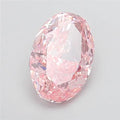5.09ct Oval Lab Grown Diamond (Colour Fancy Vivid Pink, Clarity VS1, IGI Certified)