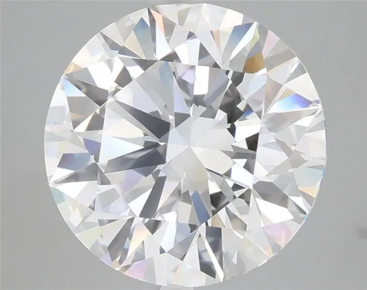 5.10ct Round Lab Grown Diamond (Colour E, Clarity VVS2, Cut ID, Uncertified)
