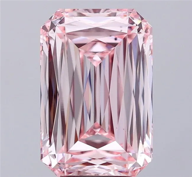 5.19ct Radiant Lab Grown Diamond (Colour Fancy Intense Pink, Clarity VS1, IGI Certified)