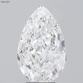 5.23ct Pear Lab Grown Diamond (Colour E, Clarity VVS2, IGI Certified)
