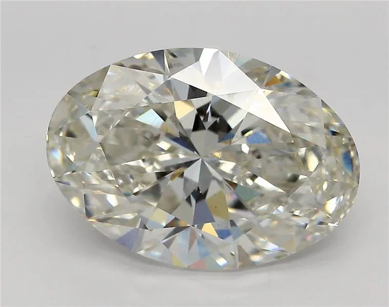 5.32ct Oval Lab Grown Diamond (Colour G, Clarity VS1, IGI Certified)