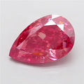 5.52ct Pear Lab Grown Diamond (Colour Fancy Vivid Pink, Clarity SI1, IGI Certified)